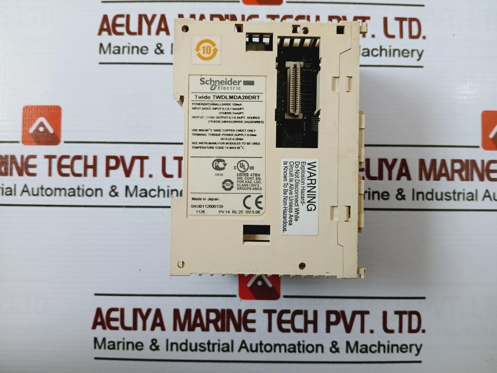 Schneider Electric Twdlmda20Drt Twido Programmable Logic Controller Rl: 25