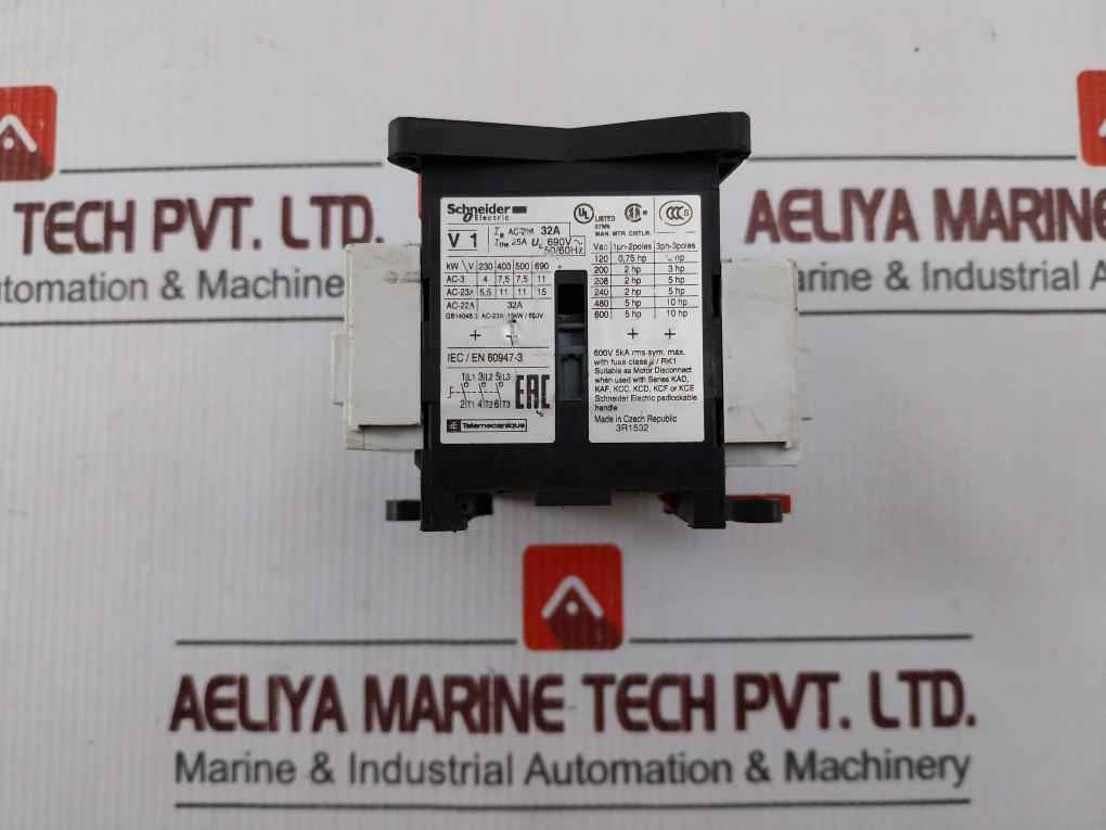 Schneider Electric V1 Switch Body For Switch Disconnector 15kw/690v 50/60hz