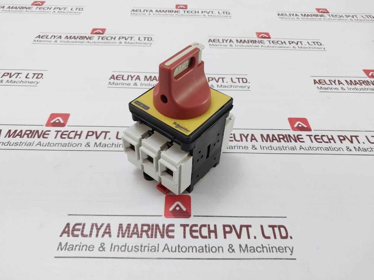 Schneider Electric V3 Emergency Stop Switch Disconnector 50/60Hz 63A 22Kw/690V