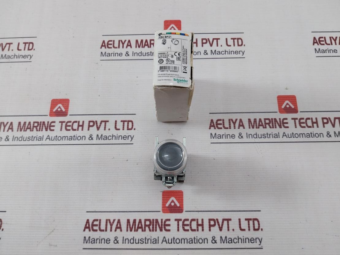 Schneider Electric Xb4 Bp21 Complete Push Button Black 1 N/O