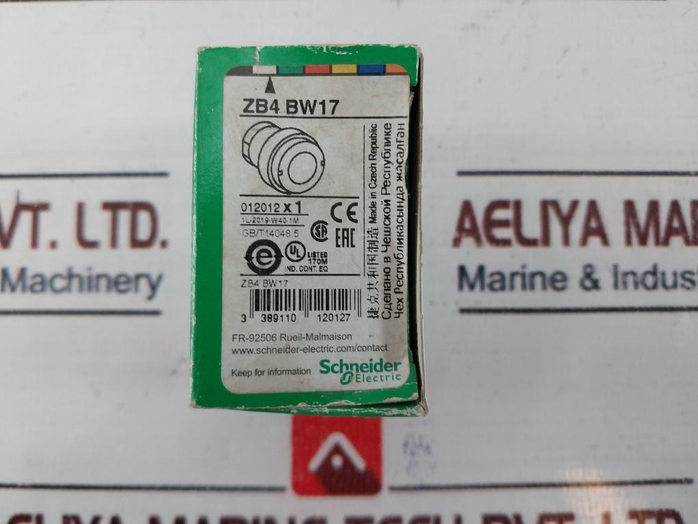 Lot of 3X SCHNEIDER ELECTRIC ZB4 BW17 Push Button