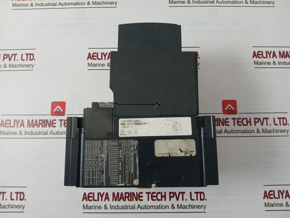 Schneider Nsx 100F Compact Circuit Breaker+Plug In Base Nsx100-160-250 F/N/H/Na