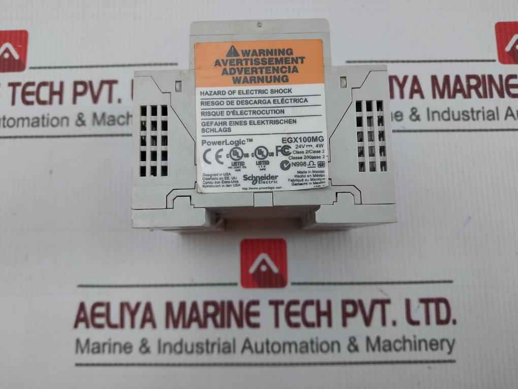 Schneider Electric Egx100Mg Ethernet Gateway Powerlogic Egx100 Used