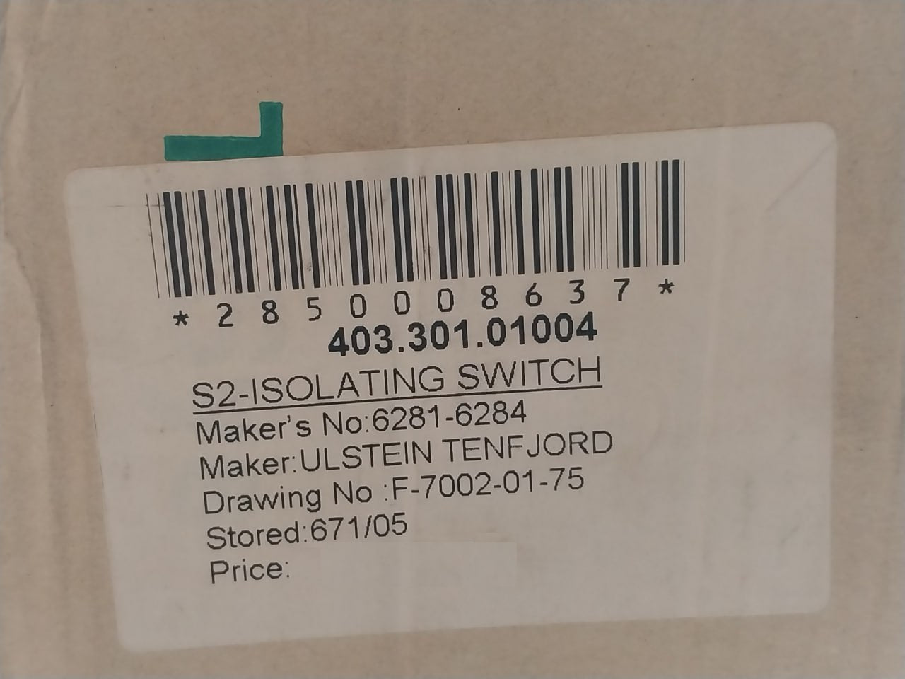 Schneider Electric V5 Isolating Load Break Switch 690V 3R1209
