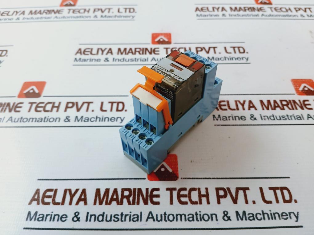 Schrack Pt570730 Power Relay With Socket 6A