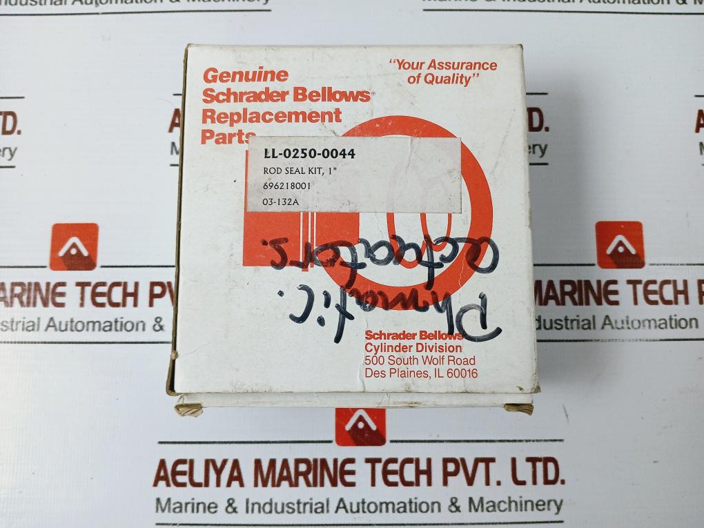 Schrader Bellows 696218001 1" Rod Seal Kit Cylinder Division