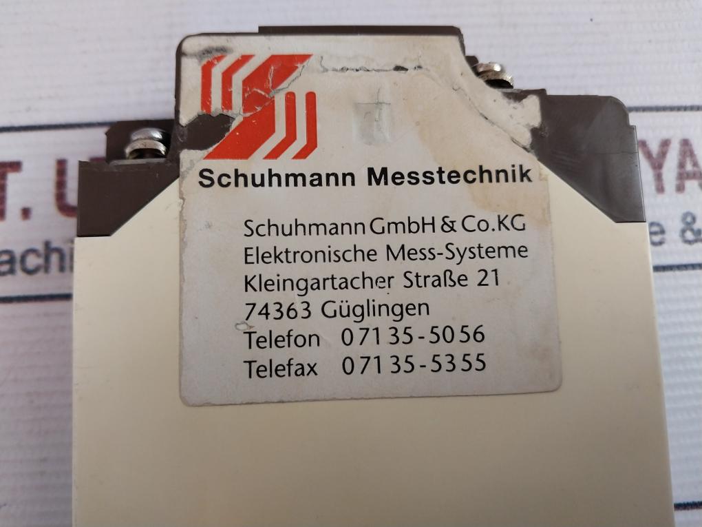 Schuhmann Messtechnik Ng 15.00G Power Supply 22 Ma
