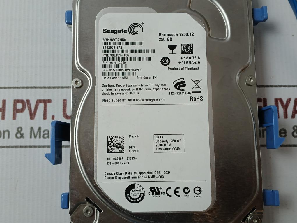 Seagate 9Sl131-037 Sata Internal Hard Drive