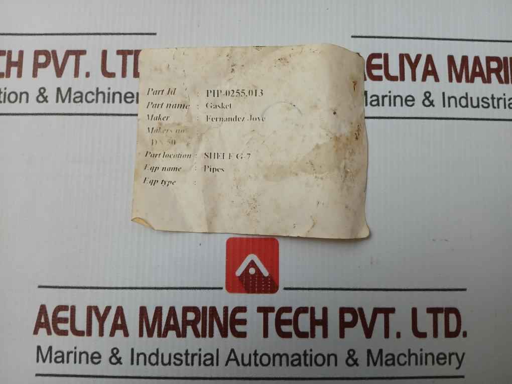 Sealing Gasket Pip-0255.013 Belpa