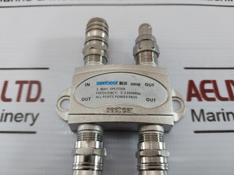 Seebest 2003B 3-way Splitter/ Distributor, 5-2300Mhz