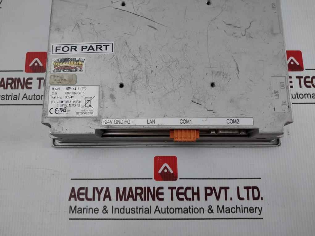 Seedsware Em7-x416-ty2 Operator Interface Graphic Display Panel (Not Working)