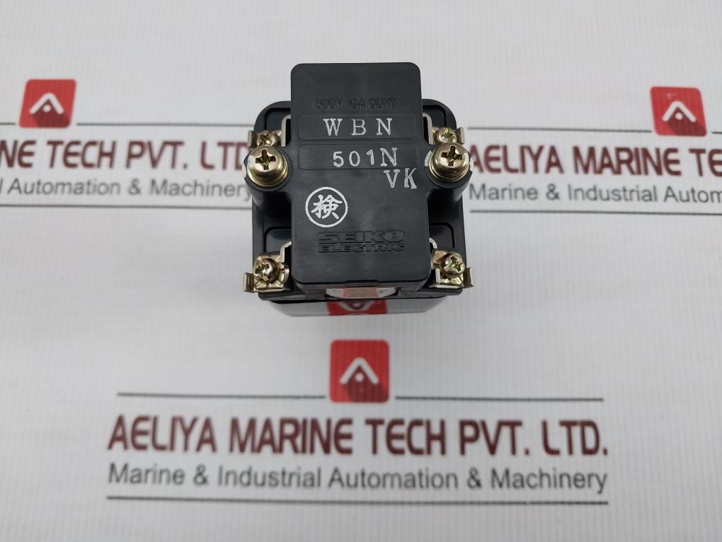 Seiko-Electric-600V-10A-0693-Control-Switch-Wbn-501N-vk-209675-3
