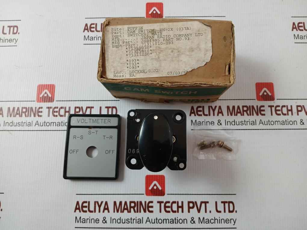 Seiko Electric 600V 15A Rotary Cam Switch En-2X 037A