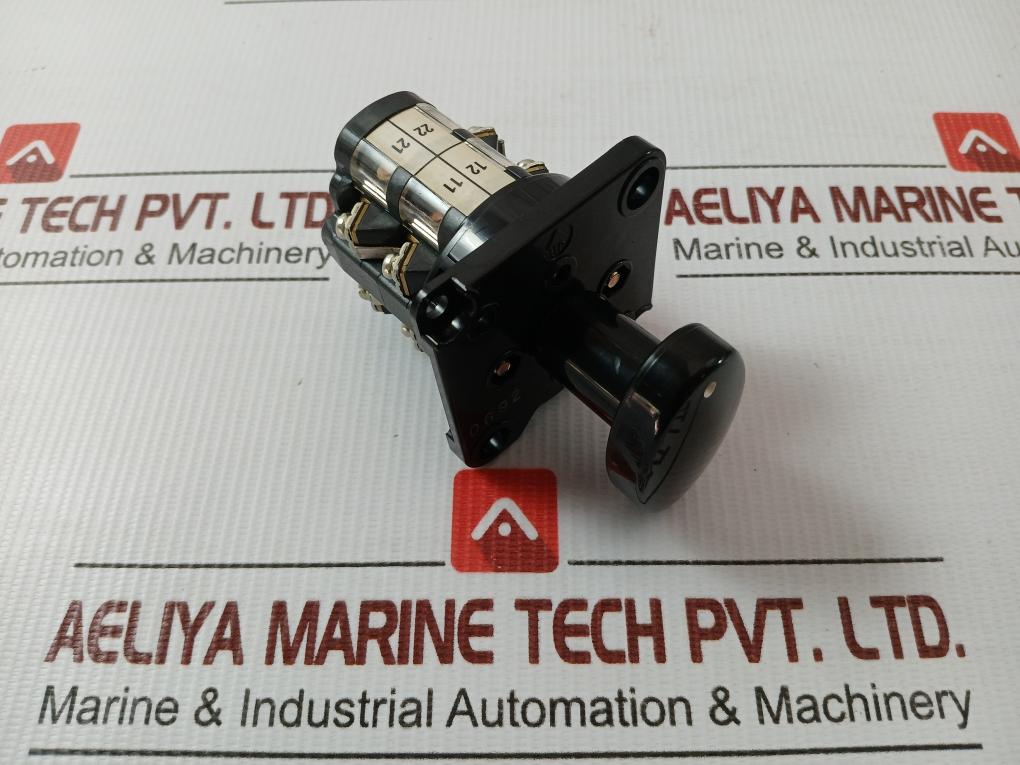 Seiko Electric 600V 15A Rotary Cam Switch En-2X 037A