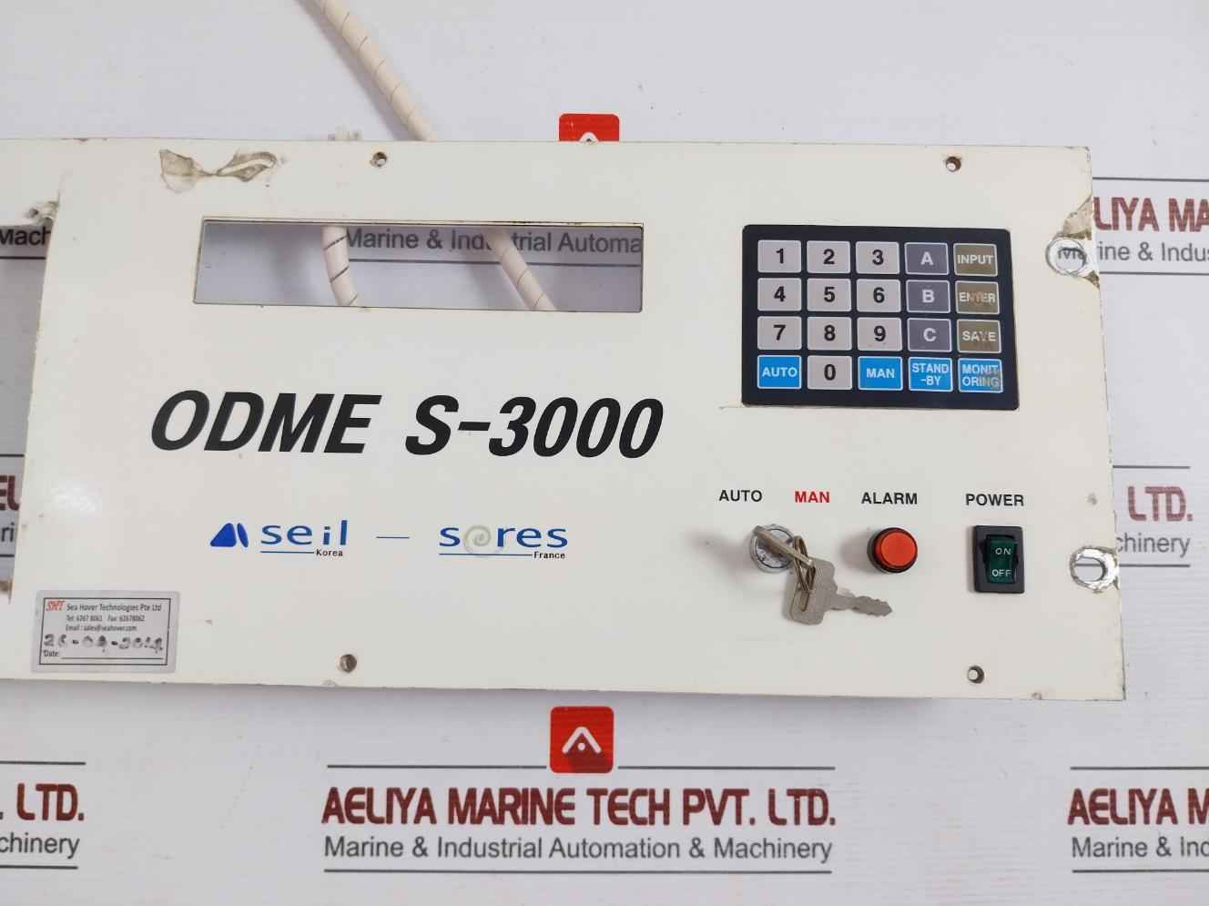 Seil-seres Odme S-3000 Oil Discharge Monitoring Equipment