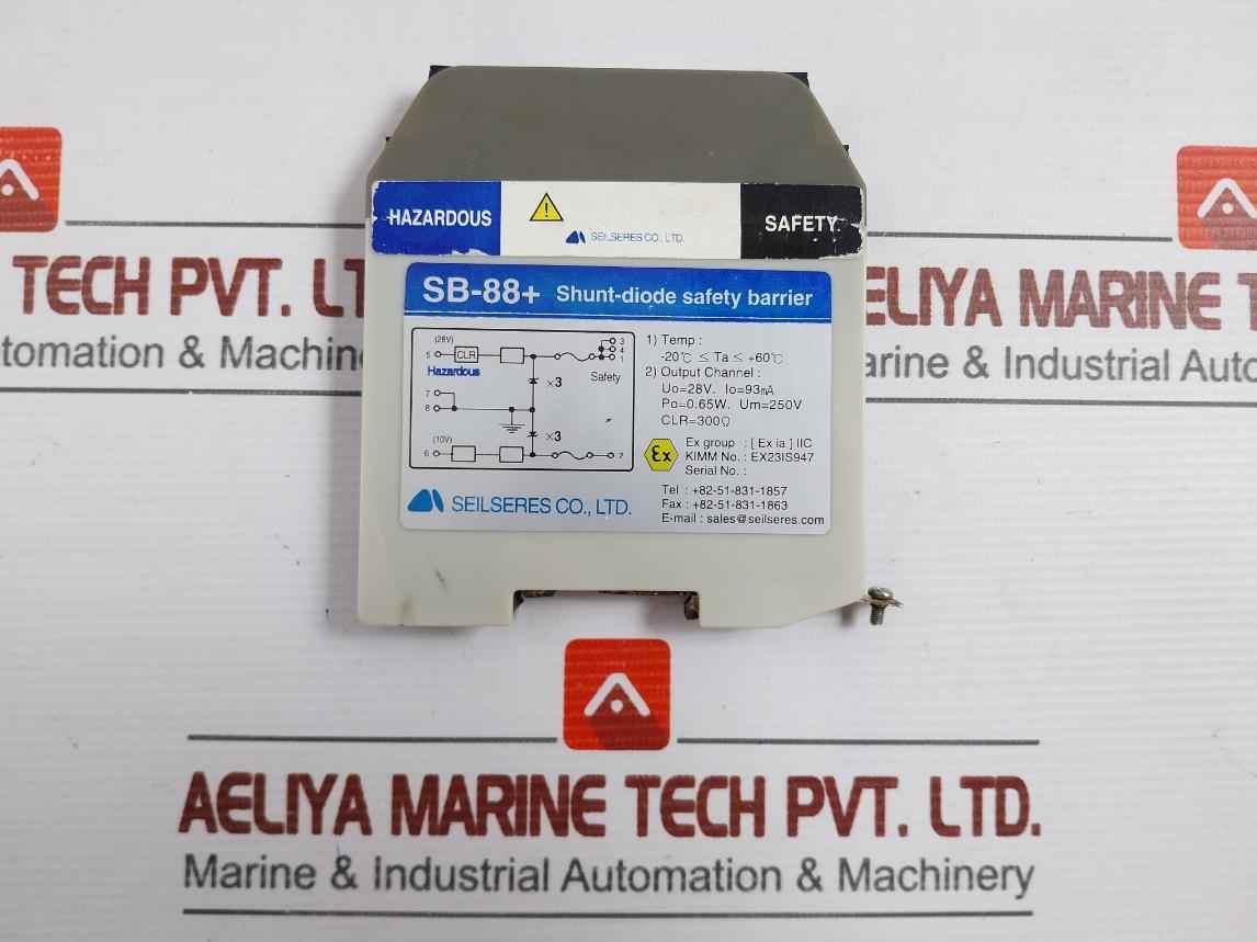 Seilseres Sb-88+ Shunt-diode Safety Barrier
