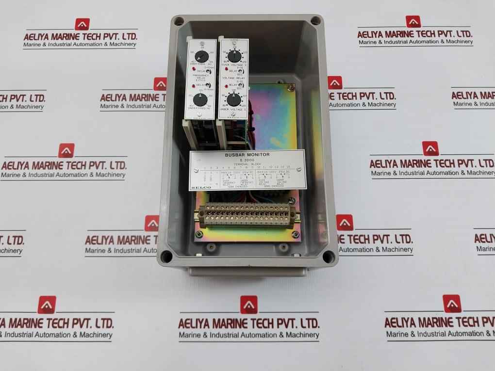 Selco Busbar Monitor Terminal Block E2000