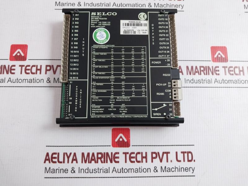 Selco Engine Controller Module 12-24 Volt M2000.0130