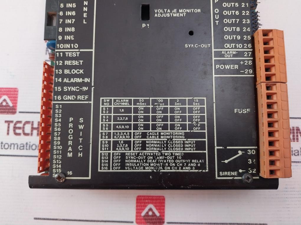 Selco M1000-24-10B Alarm Annunciator 24Volt 308425