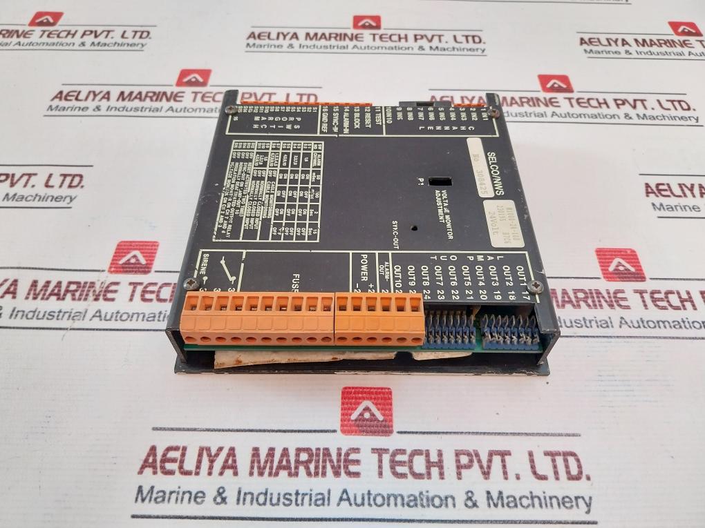 Selco M1000-24-10B Alarm Annunciator 24Volt 308425