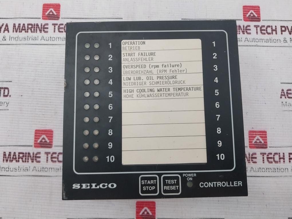 Selco M2000-29-10 Engine Controller M0720-00