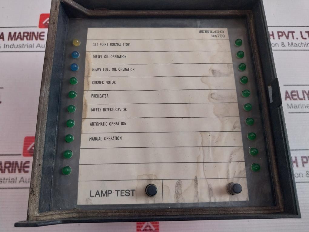 Selco M4700-00 Alarm Indicator 24V 439117