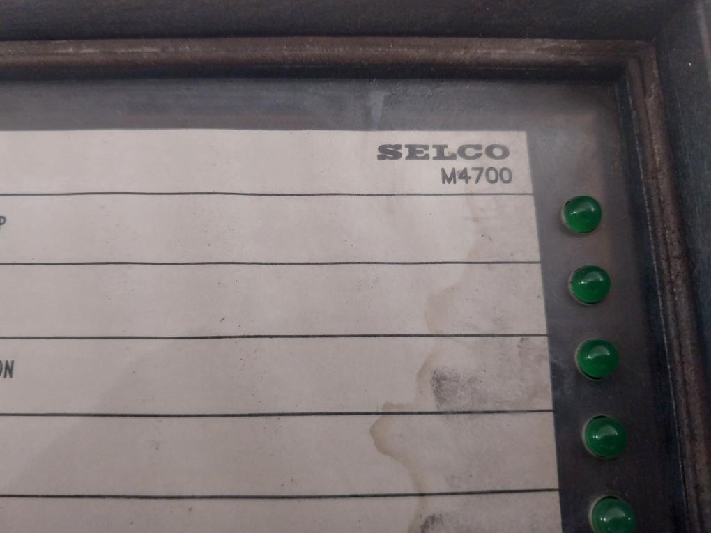 Selco M4700-00 Alarm Indicator 24V 439117