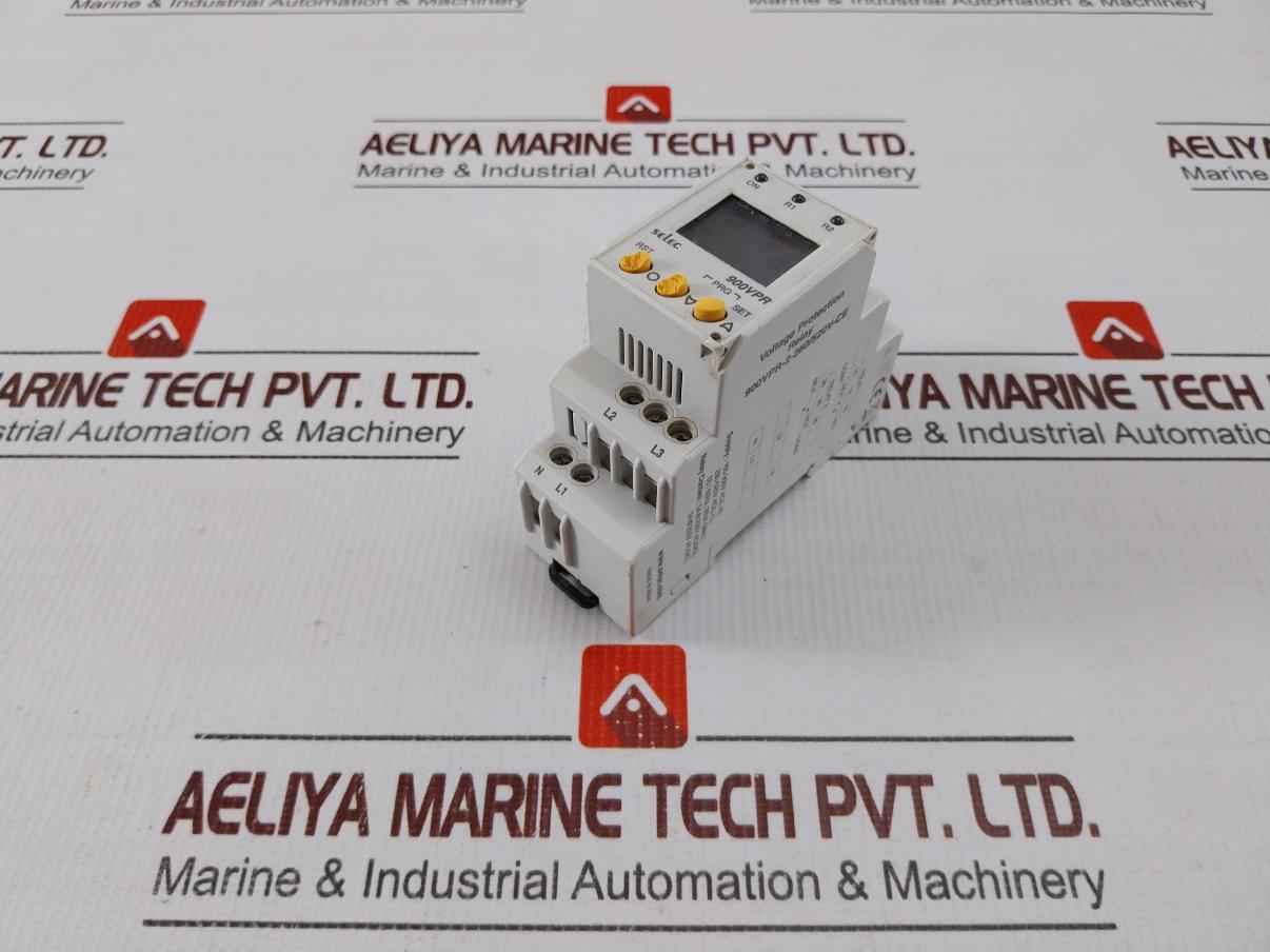 Selec 900Vpr-2-280/520V-ce Voltage Protection Relay 160-300V Ac 50/60Hz 30Va