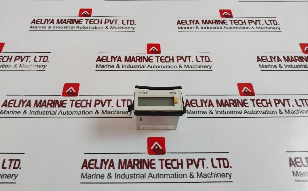 Selec Lxc900A-v Lcd Counter With Voltage Input, Battery Powered 24-240V Ac/Dc