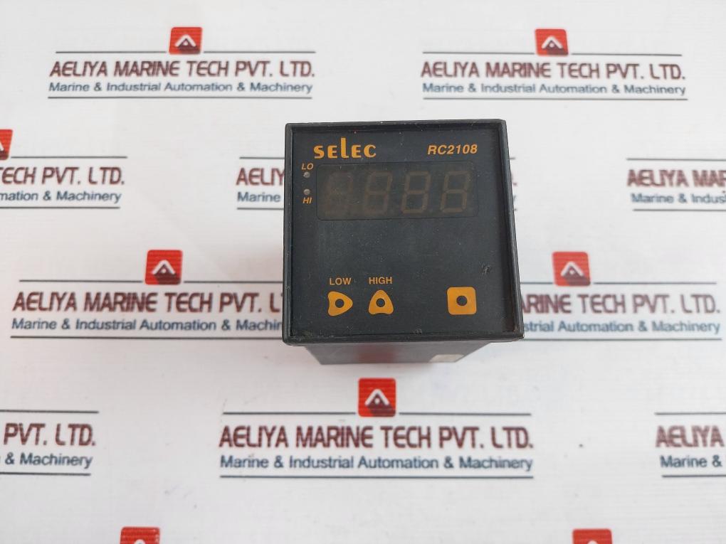 Selec Rc2108 Digital Rpm Meter 90 To 270vac/dc