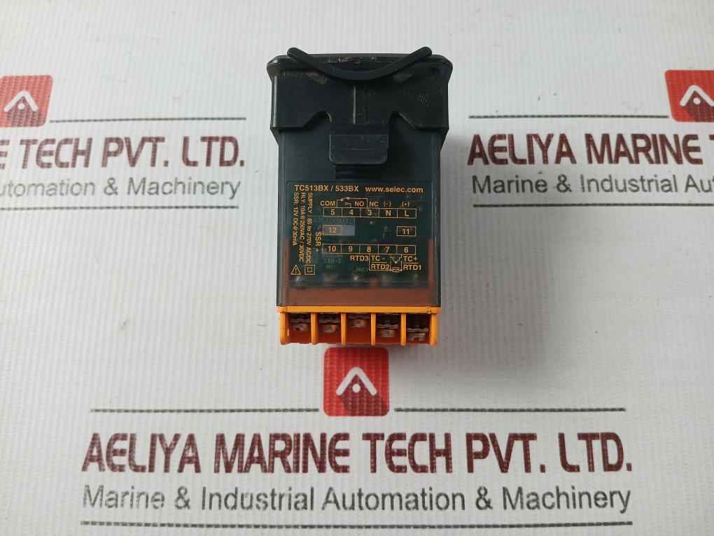 Selec Tc513bx Temperature Controller 85-270v Ac/dc V3.00.1.08