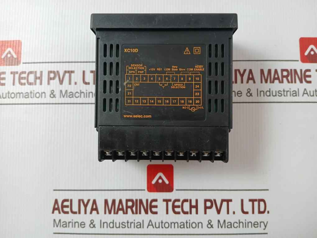 Selec Xc10D Digit Led Count Totaliser 12V