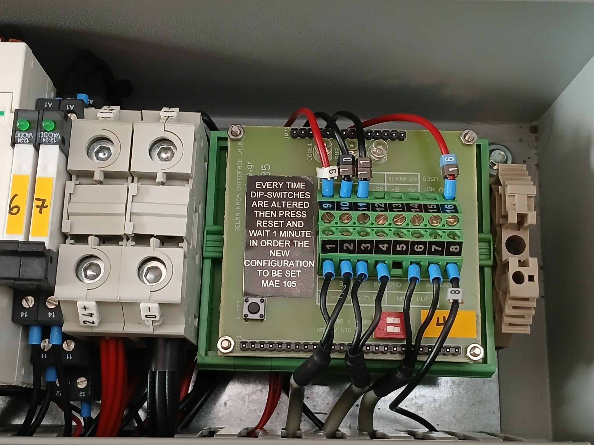 Used Condition Bridge Navigation Watch Alarm System Selma