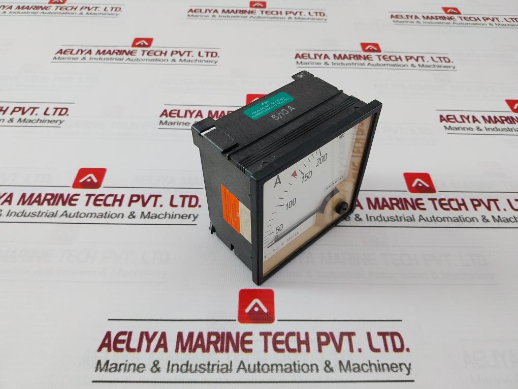 Semco 200/5A Analog Ammeter 5A/10A Ip54