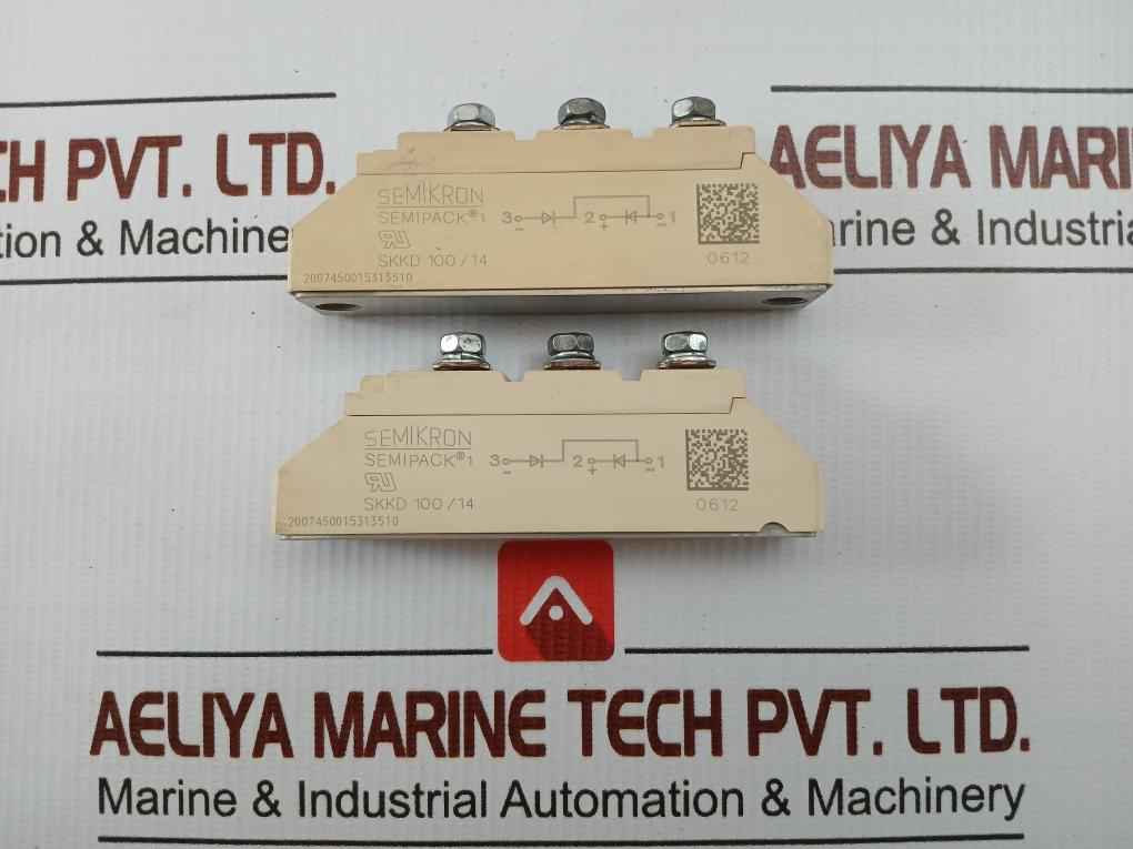 Semikron Rectifier Diode Module Skkd 100/14