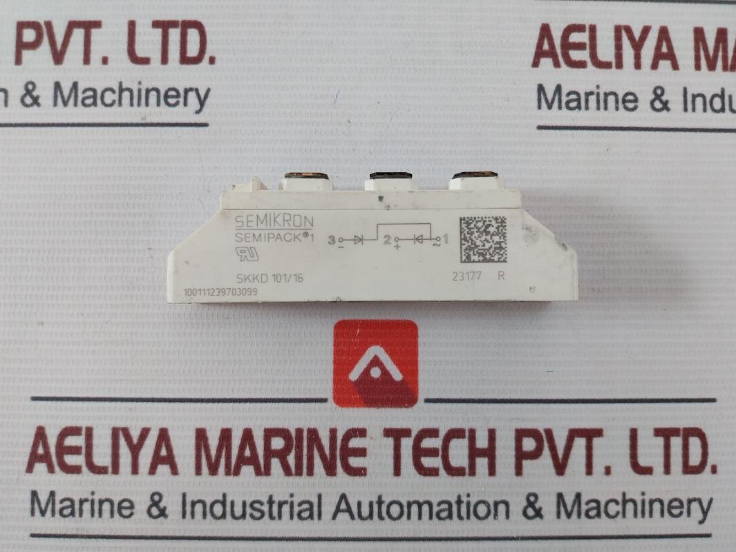 Semikron Skkd 101/16 Semipack 1 Thyristor Module