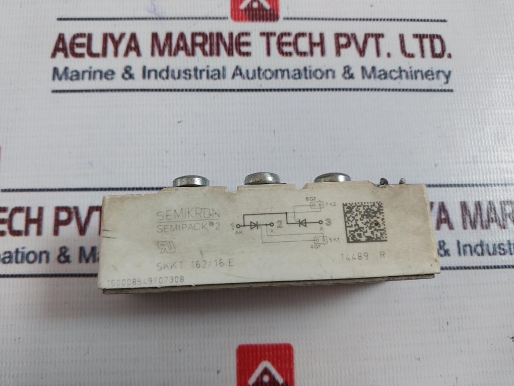 Semikron Thyristor Module Skkt 162/16 E