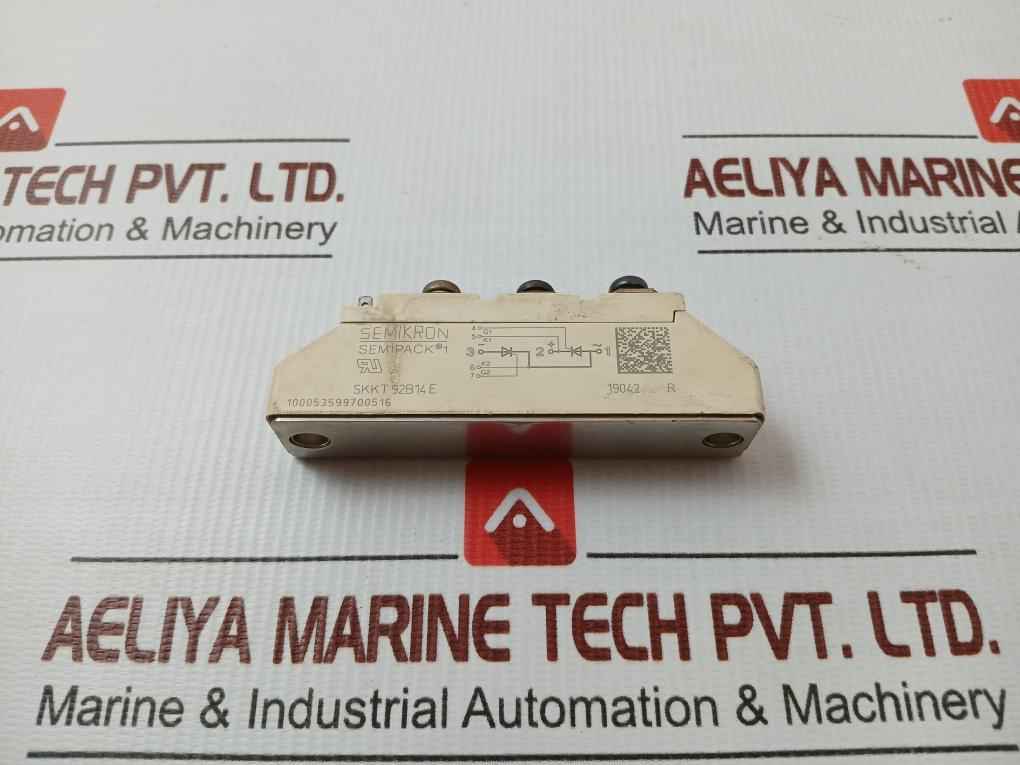 Semipack 1 Thyristor Module Semikron Skkt 92B14E