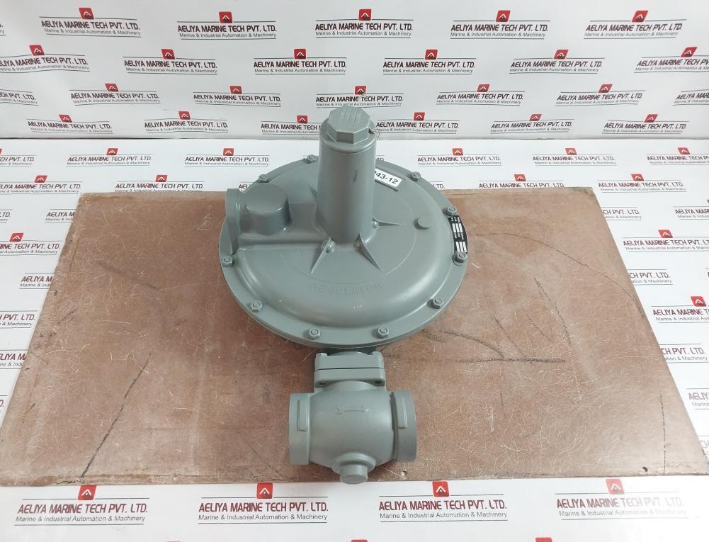 Sensus 243-12 Gas Pressure Regulator Ja-001 70765 6"-14" Wc 3/4"-30C 121P