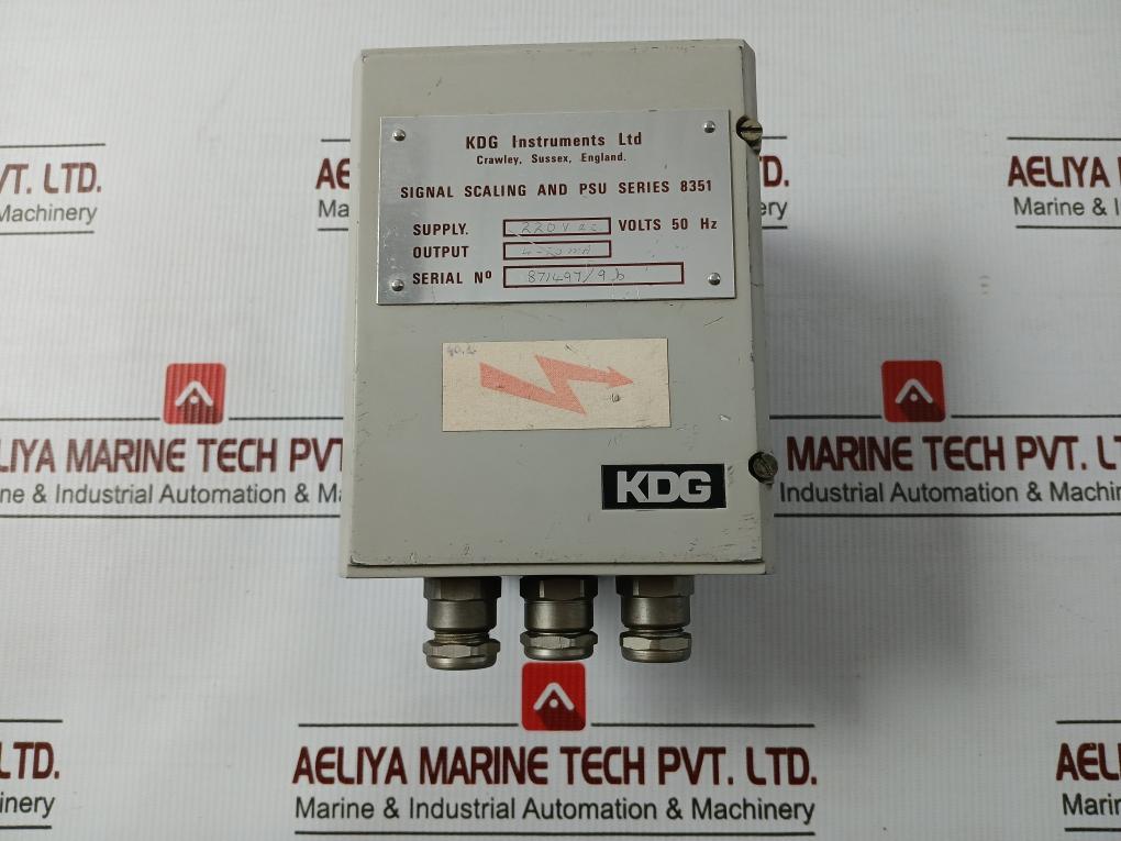 Series 8351 Signal Scaling And Psu Unit Kdg Instruments 220V/50Hz
