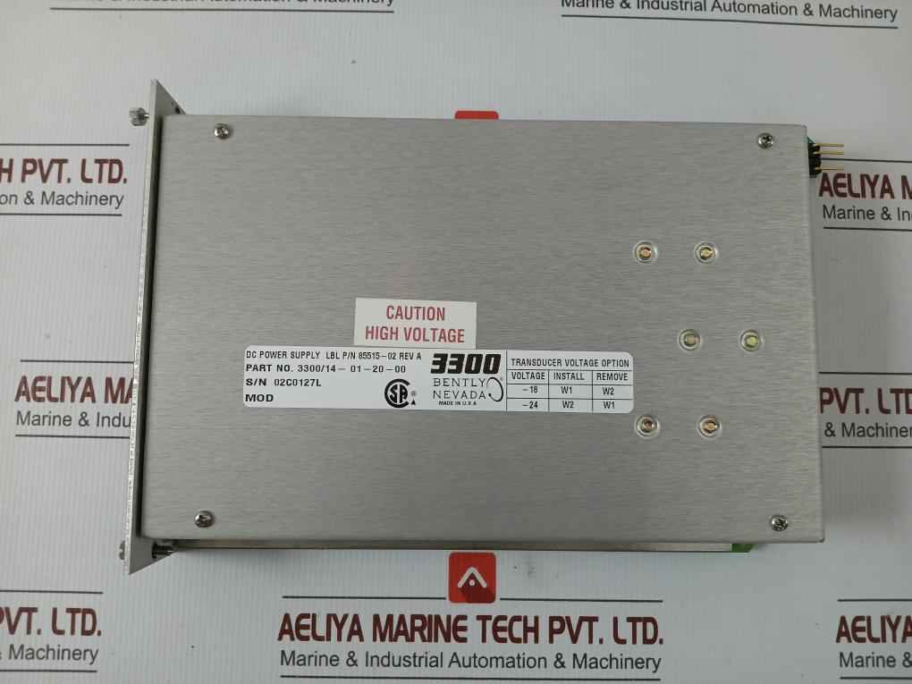Series Monitoring System 3300 Bently Nevada 2.0-0-2.0 Mm