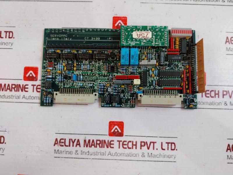 Servomac Milano Ct 349b Ip1 Printed Circuit Board 2uaclipf349 3.0