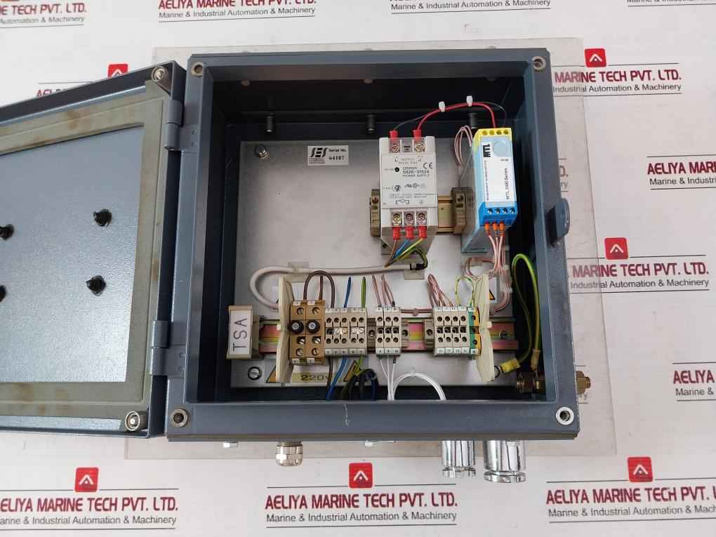 Ses I.S. Interface Box For Tension Monitor 4937 Ac100-240V 0.45A 50/60Hz 80Ma