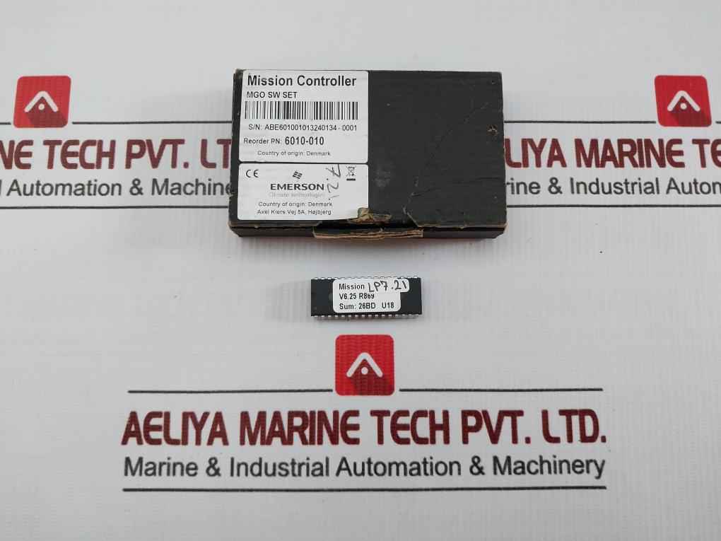 Set 4X Eprom Chip 6010-010 Emerson
