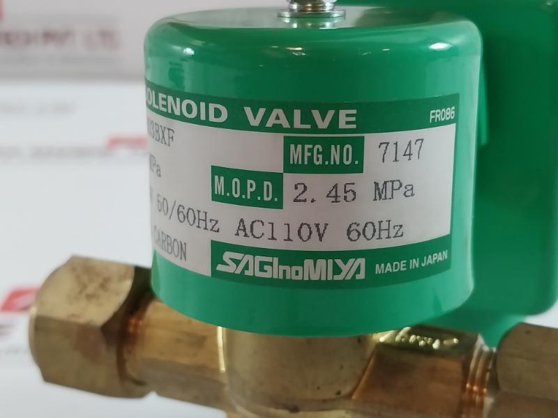 Sev-603Bxf Saginomiya Ac100V 50/60Hz Solenoid Valve