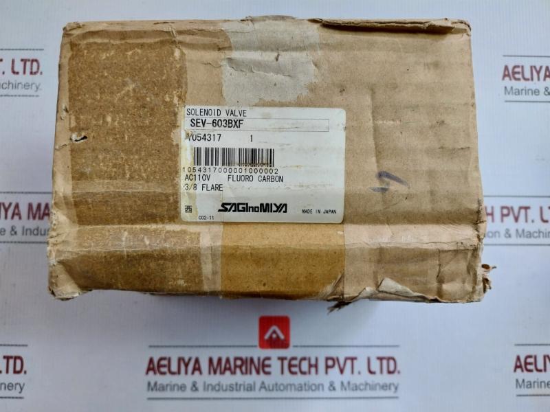 Sev-603Bxf Solenoid Valve Ac110V Saginomiya