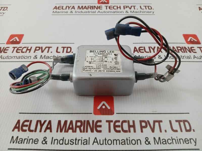 Sf4200-3/01 Emi Rfi Power Line Filter 3A 250V Belling Lee