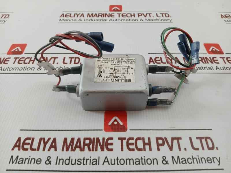 Sf4200-3/01 Emi Rfi Power Line Filter 3A 250V Belling Lee