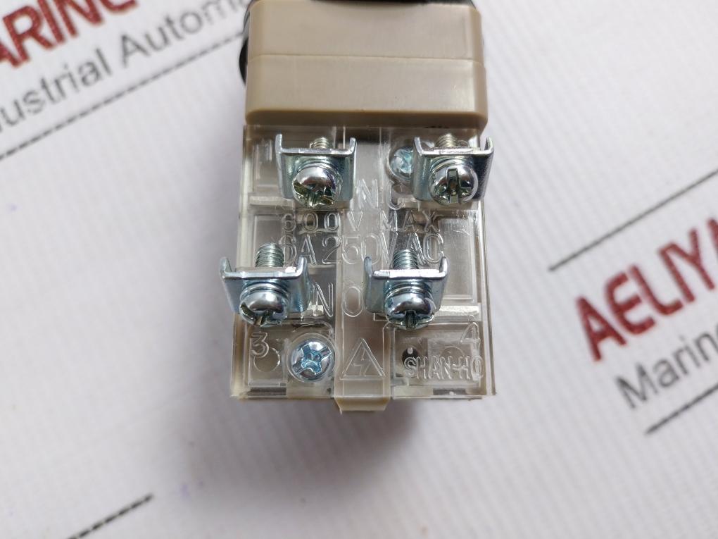 Shan-ho 6A 250Vac Heavy-duty Rotary Selector Switch