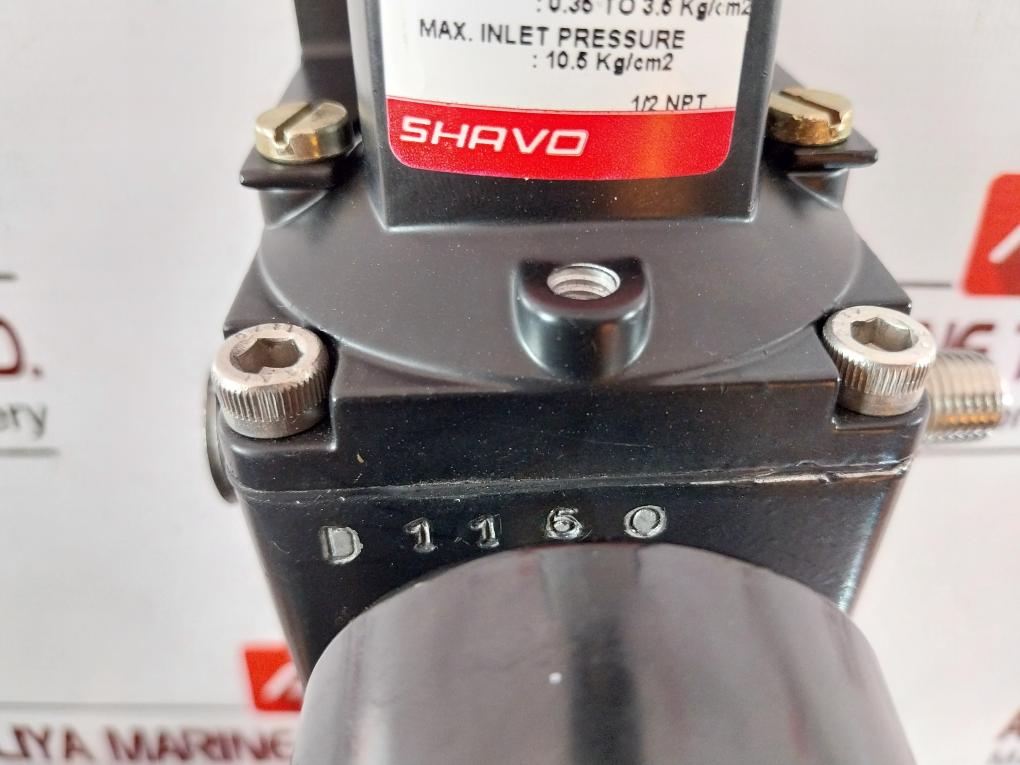 Shavo 11-4Sn-400M-m6Ea-nb Filter Regulator 0-60 Psi 1/2" Npt 10.5 Kg/Cm2
